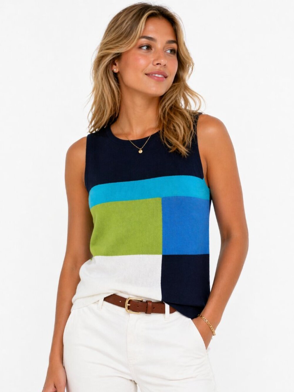 Requirements Sleeveless Knit Top  Women's‎ Size M
